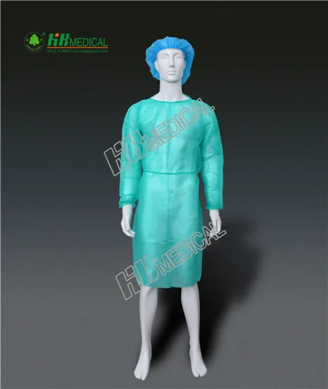 nonwoven/PE lamination PP lamination isolation gown
