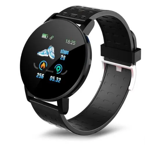 119plus Round Smart Watch: Top Seller with Multiple Sports Modes, Music Play, and Sleep Tracker