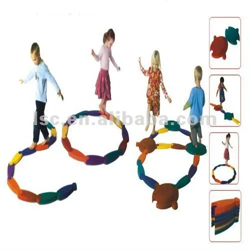 Child Plastic 1/4 Training Balance Bridge