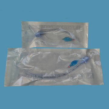 Endotracheal tubes with cuff, suitable for medical use, available in various sizes