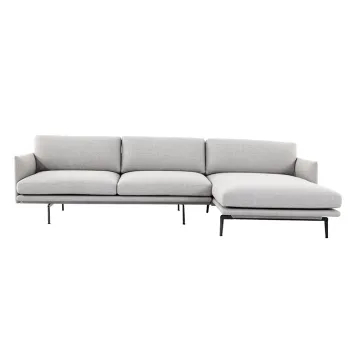 Scandinavian Muuto Outline Modern Sectional Sofa