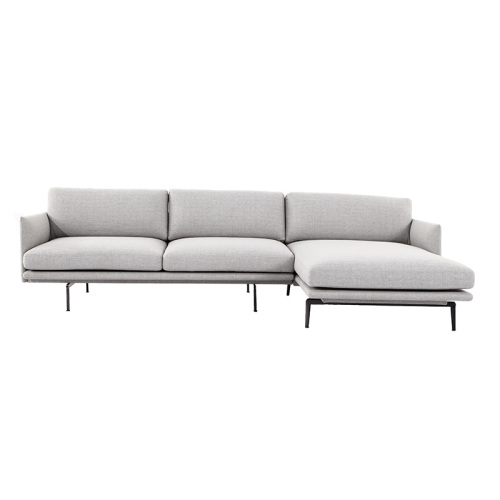 Sofa sudut reka bentuk Scandinavia