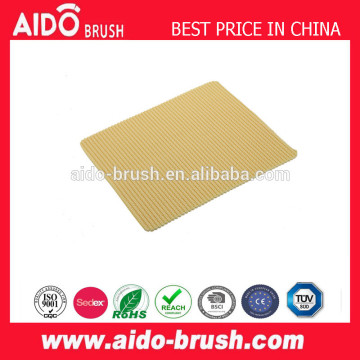 Yellow color non-slip mat for protection home use/home cleaning mat