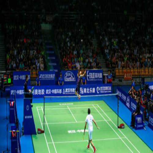 Pisos de vinil de qualidade BWF para clube de badminton interno