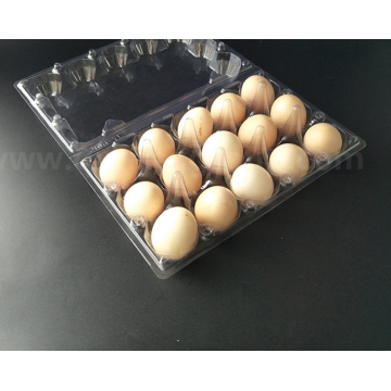 Plastic PVC egg container box