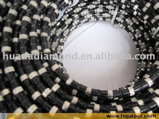 Rubber Diamond Wire Saw for Quarry