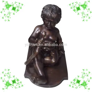 bronze boy sculpture YL-K060
