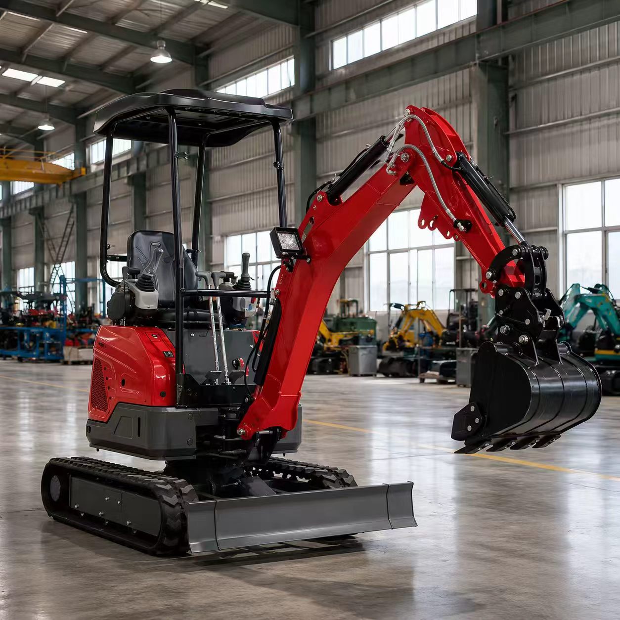 20C mini excavator 13