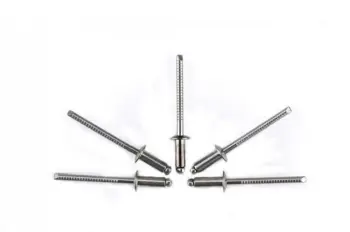 Stainless steel dome head open end blind rivets