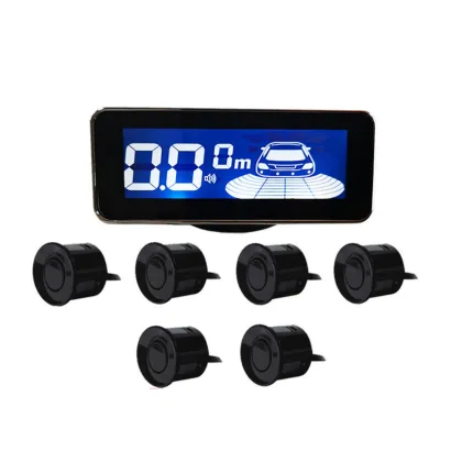 LCD Six Probe Voice Reversing Radar with Volume Adjustment