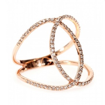 Unique Women's Ring in Rose (FQ-7019)