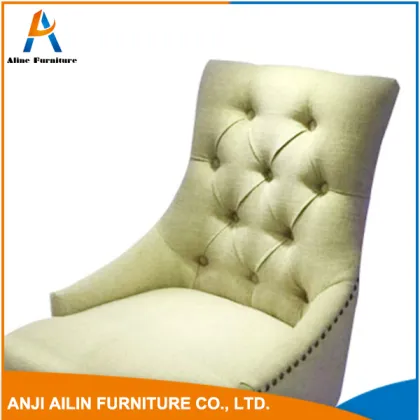 Wholesale luxury dining chair with high back home dining chair