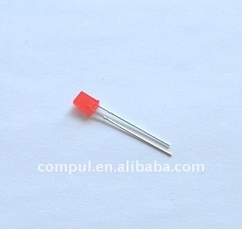 Red 2*5*7 Square LED Diode