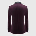 Accepted Corduroy Fabric French Wedding Tuxedo for Men