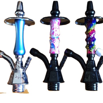 small size colorful  new design hookah stem cheap price factory handmade shisha body high quality egypt style Z-9026