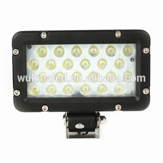 24W 12 Volt Automotive Led Work Flood Lights Offroad Driving Lights For Trucks