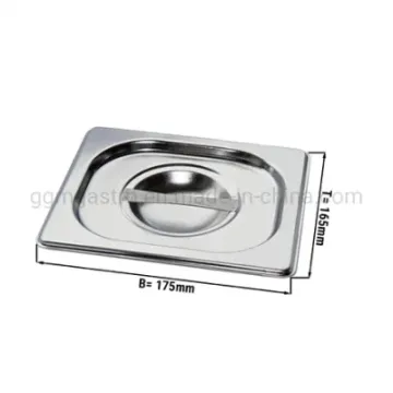 Gn Lids 1/6 for Stainless Steel Food Pan Multi Pan Lid