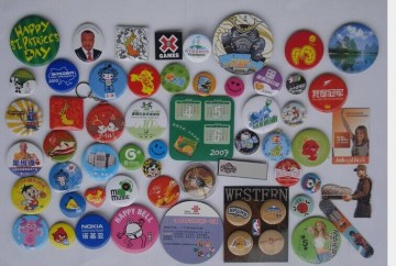 high quality printing cute fuwa pattern soft pvc lapel pin