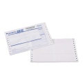 Custom Printed Carbon-less Paper Parcel Notes Airway Bill