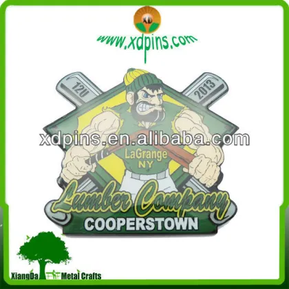 metal lapel pin with company logo 