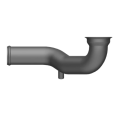 Loader 988XE cooler air duct 380-5845, engine exhaust pipe 3805845