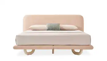 ​​Imperfect Artisan Headboard with Raw Wood Joints for High-End Sleep Furniture​