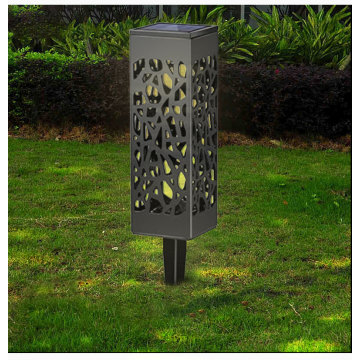 Декоративные выдолбленные солнечные газонные огни