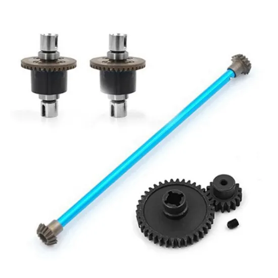 Wltoys 1/18 spare part Front/Rear Complete Differential +Central Driving Shaft +Reduction Gear A949 959 969 A949-B 959-B 969-B