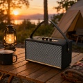 Deri Kaplamalı Kablosuz Bluetooth Hoparlör
