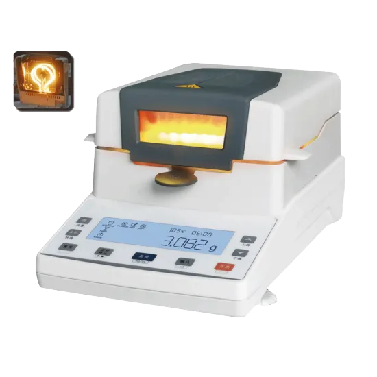 110g Drawell Moisture Meter Balance Halogen Moisture Analyzer