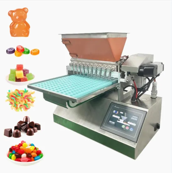 Table Top Automatic Chocolate Molding and Filling Machine for Small 2D Pralines