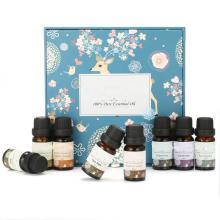 100% reines ätherisches Öl der Aromatherapie 8er Set