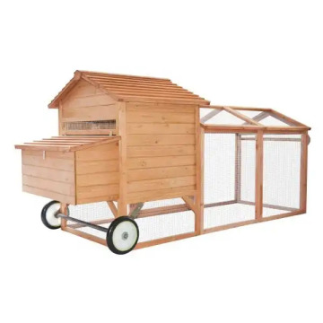 Wooden Rabbit Hutch for Garden - Outdoor Pet Cage for Small Animals