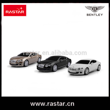 RASTAR kids plastic car toys 1:24 Bentley Confinental GT speed rc children toy car