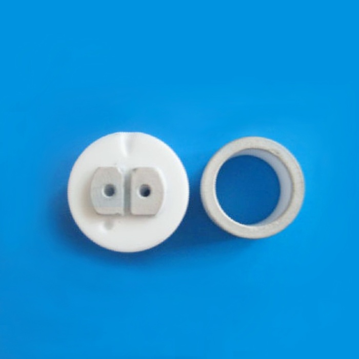 Glasierte Alumina -metallisierte Keramik für elektrische Komponenten