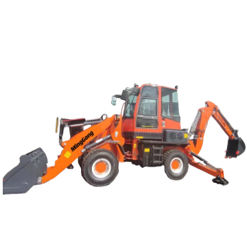Mini Farm Backhoe Loader 4x4 Backhoe Loader Sale to Belarus