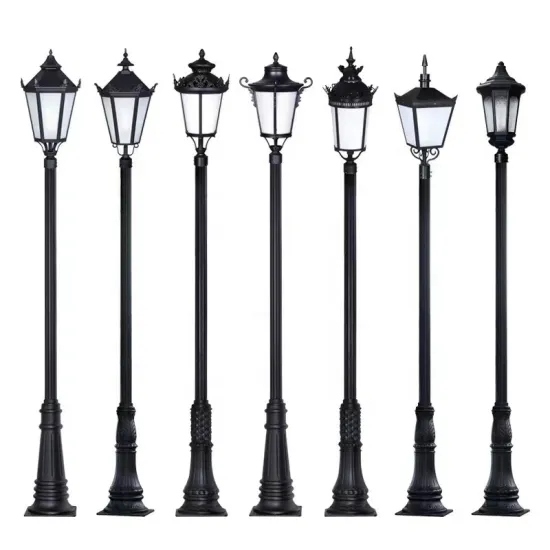 New Type Outdoor LED Garden Lights for Sale: Pole Light for Garden and Lawn Lighting