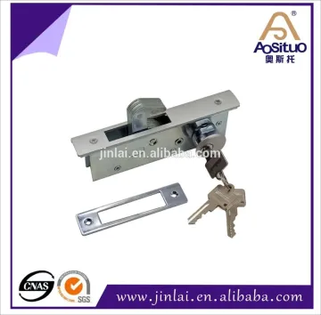 Factory price stainless steel sliding door safety locks for glass doors