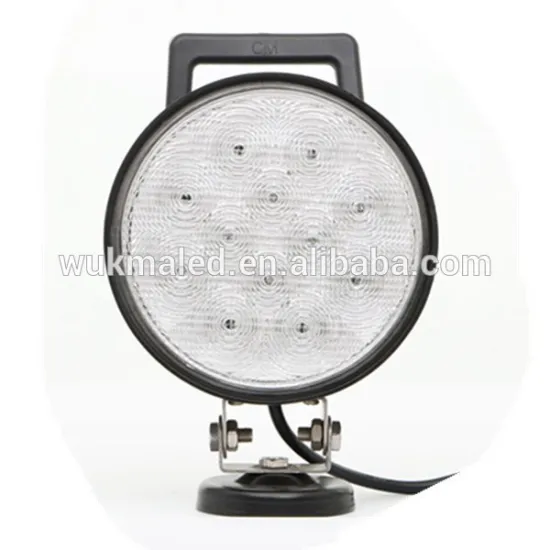 Super Bright Portable Automotive 36W Led Work Light With Distinctive Switch IP67 12V LED Round Work Light 36W
