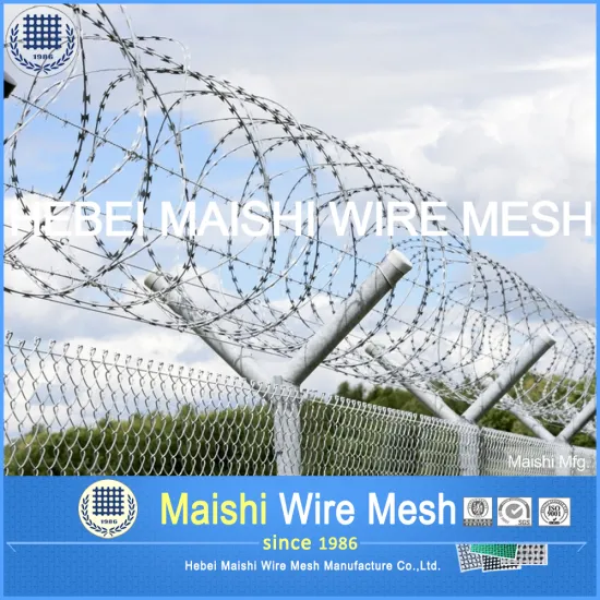 Military Galvanized Steel Razor Wire Rolls Wholesaler