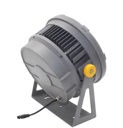 Round outdoor lighting flood light