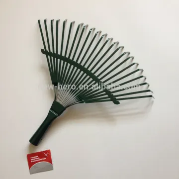 Sturdy Lawn/Leaf Rake Head With 22 Tines