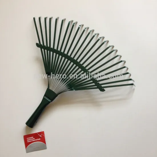 Sturdy Lawn/Leaf Rake Head With 22 Tines