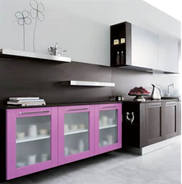 Contemporary European Style Kitchen Cabinet Design