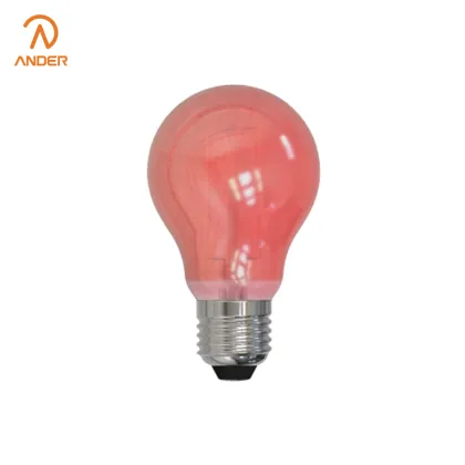 Warm Ambiance Orange LED Bulb with Retro Style