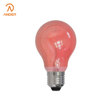 Ampoule LED Orange Ambiance Chaleureuse au Style Rétro