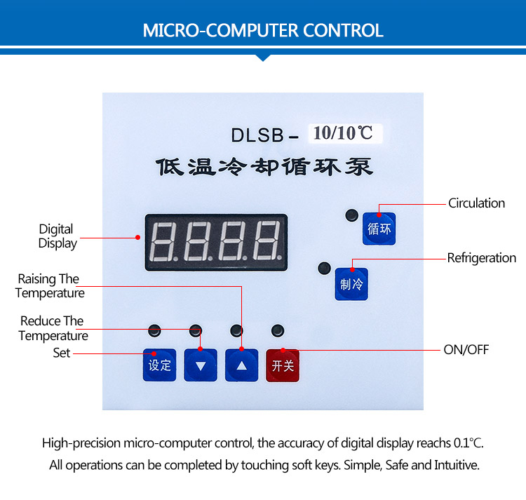 Digital Display Cooling Circulating Pump Factory Price