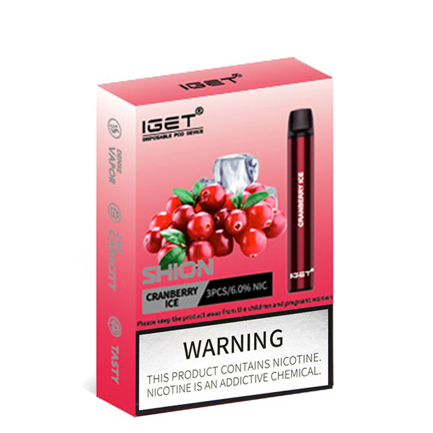 Vape Iget Shion 600 Puffs Einweg -Vape Vape Stift