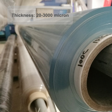 pvc transparent for bag production and furniture packing