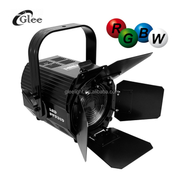 GLEE 200W RGBW COB Full Color 4in1 LED Spotlight for Theater, Studio & DMX Applications